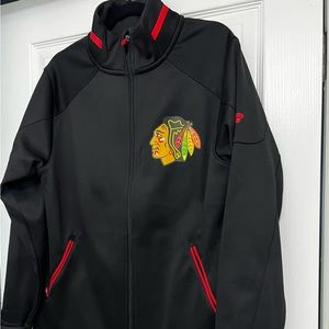 EUC Chicago Blackhawks NHL Starter Jacket - Fanatics Athletic Pro - Medium